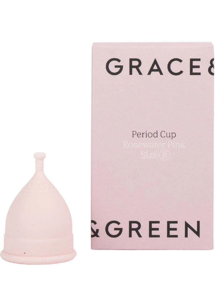Grace & Green Period Cup Size B Pink