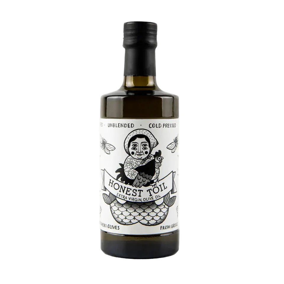 Honest Toil 500ml Bottle Extra Virgin Olive Oil Greek