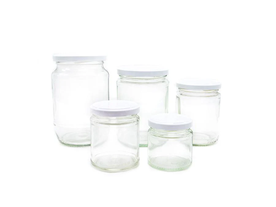 Jar 300ml Glass with Lid