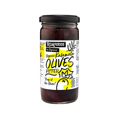 Olives Kalamata Pitted Organic - Real Foods