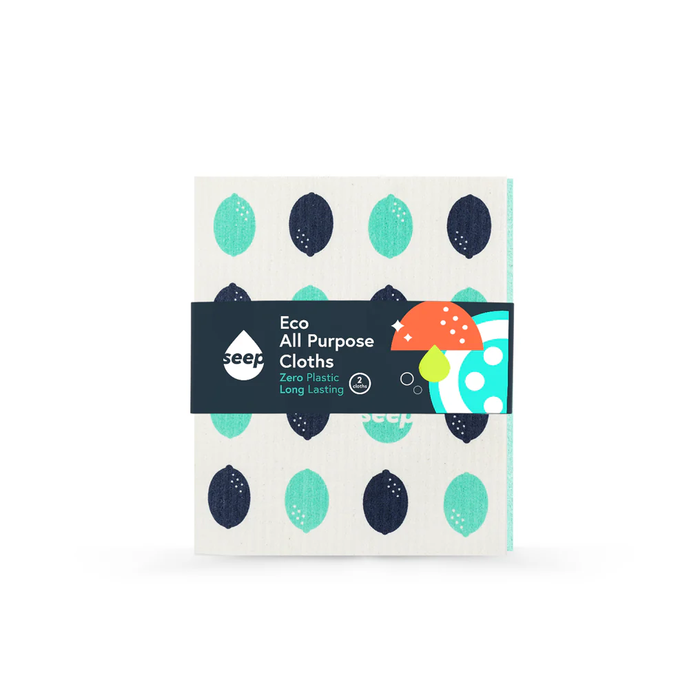 Seep Printed Sponge Cloth Pack of 2